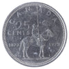 1973 Large Bust Canada 25-cents ICCS Certified EF40