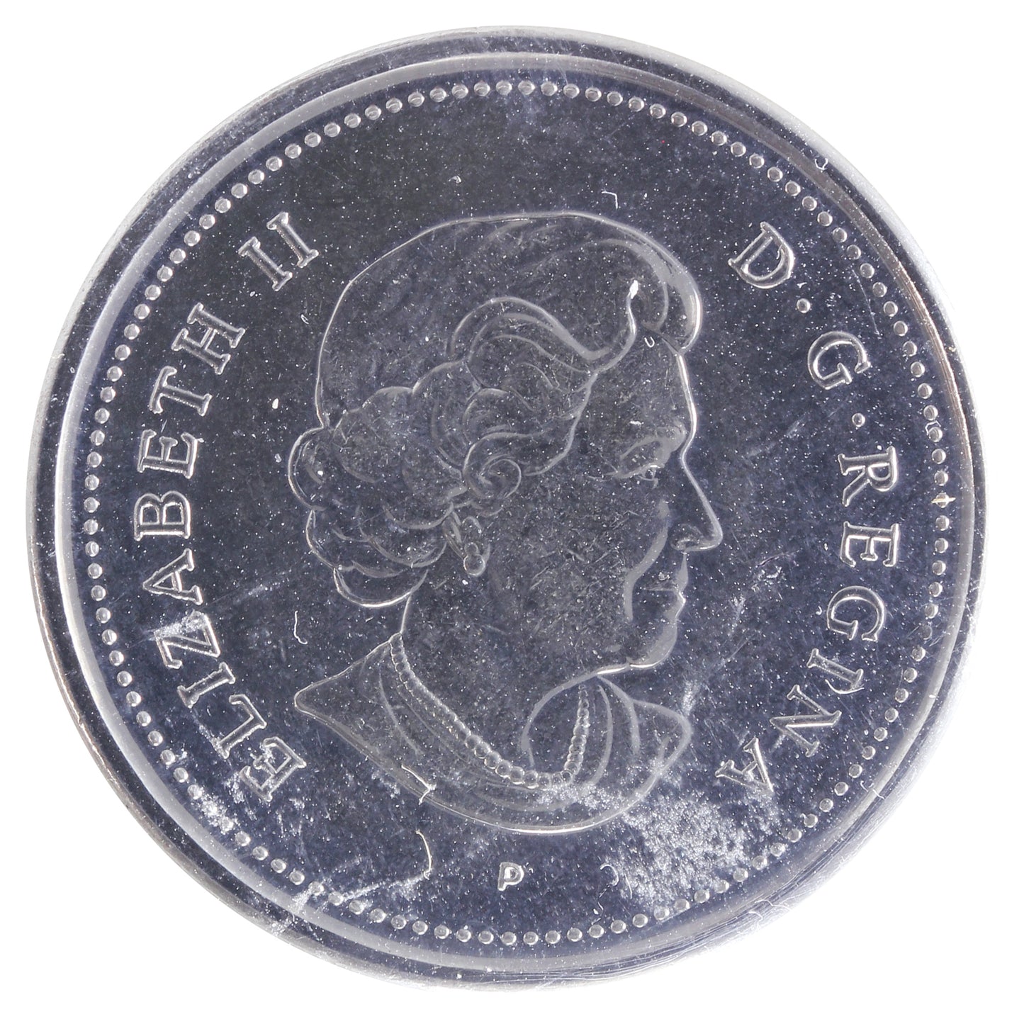 2004P Caribou Canada 25-cents ICCS Certified MS64