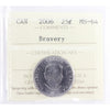 2006 Bravery Canada 25-cents ICCS Certified MS64