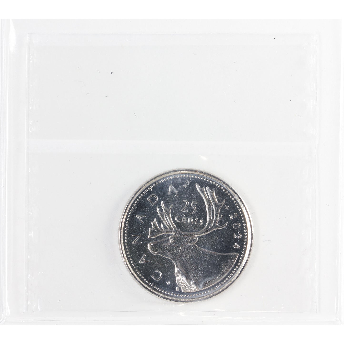 2024 Caribou Canada 25-cents ICCS Certified MS64