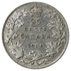 1908 Canada 25-cents VF-EF (VF30) $