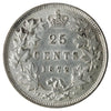 1872H Obv. 2 Canada 25-cents ICCS Certified MS-63 (XVR 144)