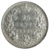 1882H Canada 25-cents ICCS Certified EF40