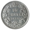 1887 Canada 25-cents ICCS Certified AU-50 RARE