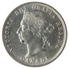 1901 Canada 25-cents ICCS Certified AU55