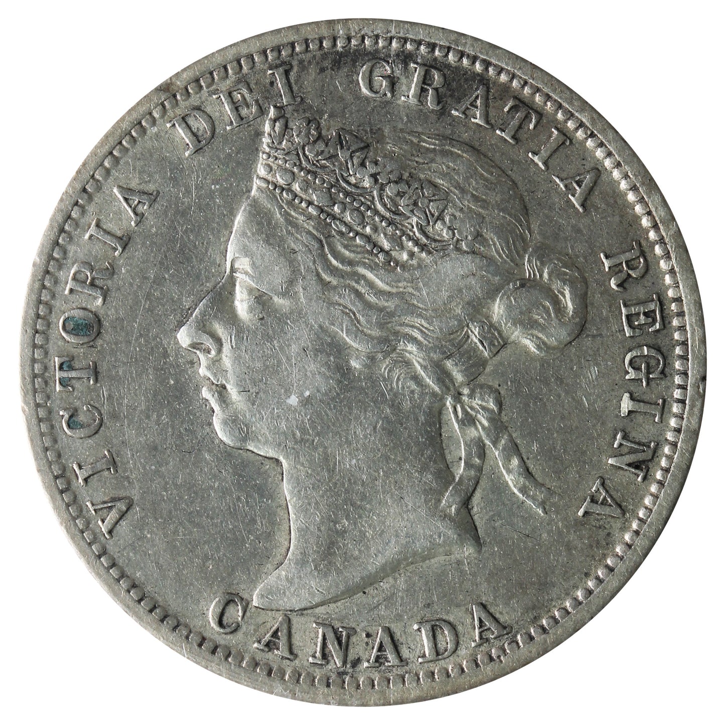 1901 Canada 25-cents ICCS Certified VF30