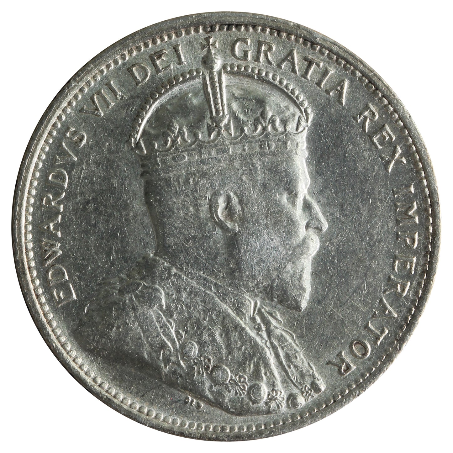 1902 Canada 25-cents ICCS Certified EF45