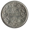 1905 Canada 25-cents ICCS Certified AU-55