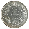 1912 Canada 25-cents ICCS Certified VF30