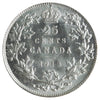 1913 Canada 25-cents ICCS Certified MS-63 (XHT 097)