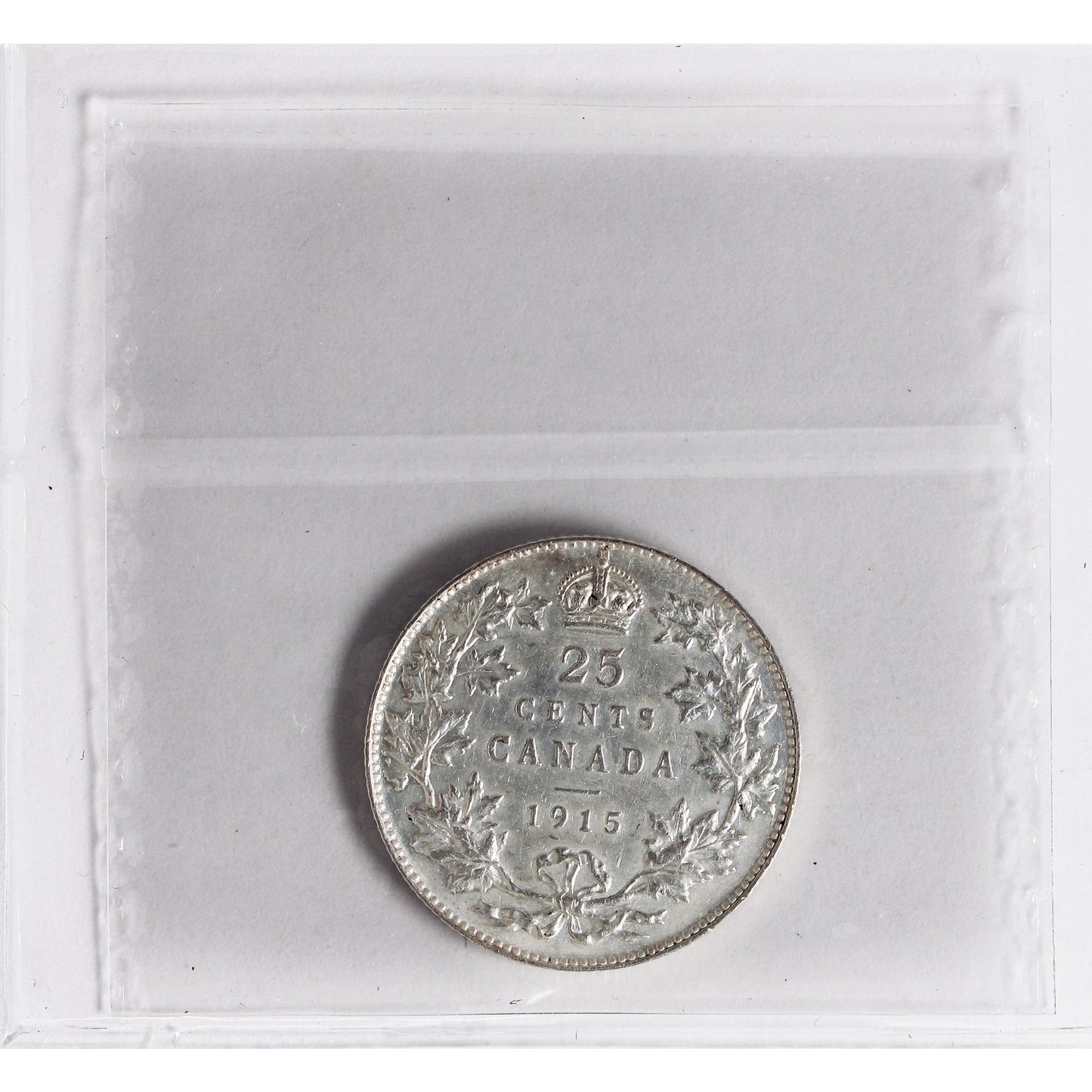 1915 Canada 25-cents ICCS Certified VF30