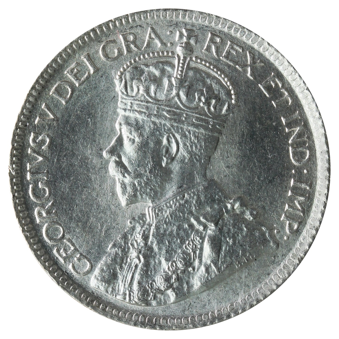 1917 Canada 25-cents ICCS Certified MS-64 (XVR 180)