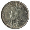 1921 Canada 25-cents ICCS Certified AU-50