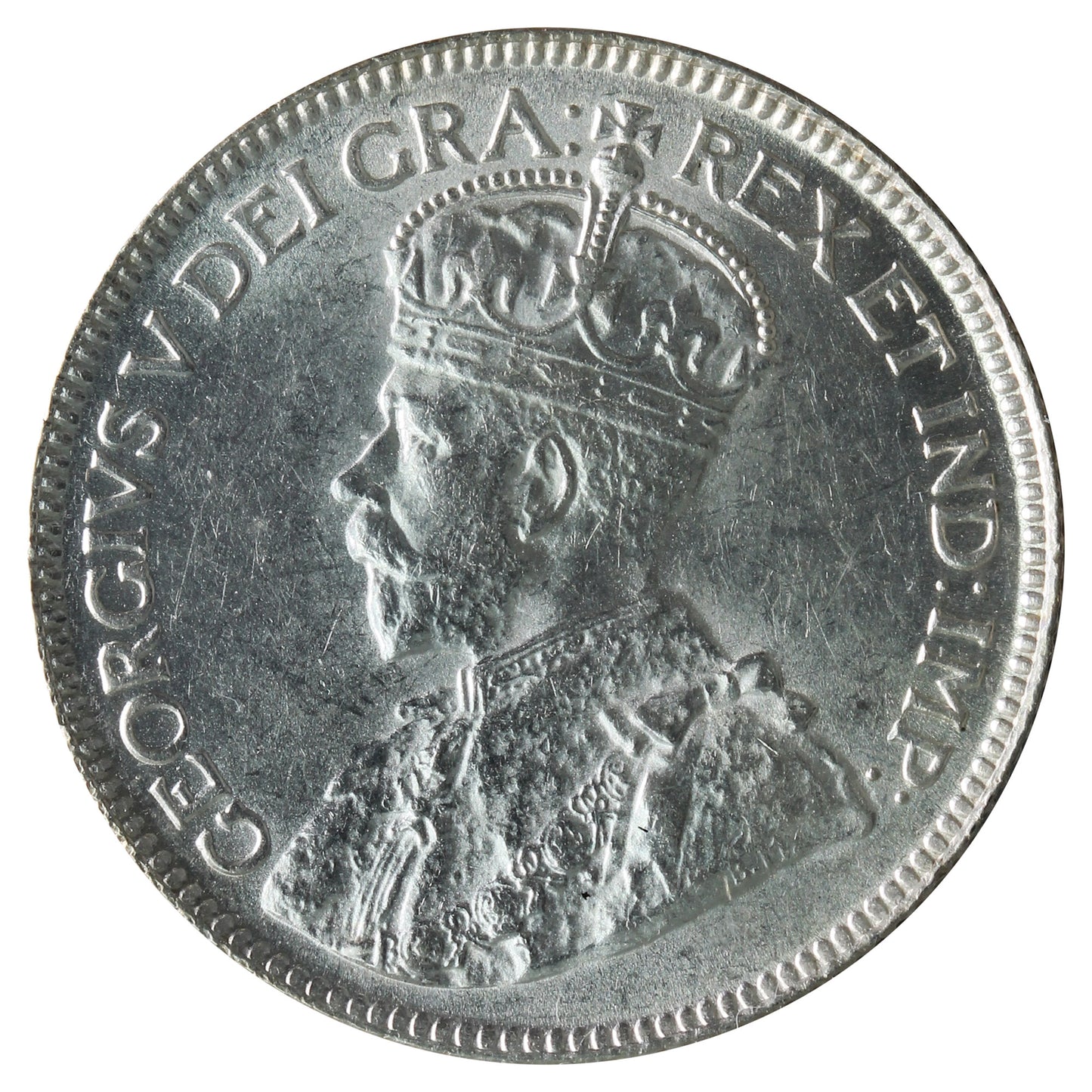1928 Canada 25-cents ICCS Certified MS60 (XHT 103)
