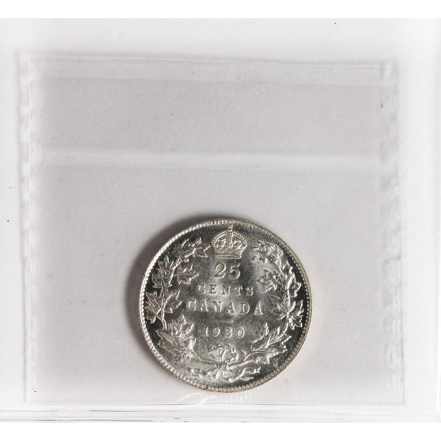 1930 Canada 25-cents ICCS Certified MS63 (XVR 188)