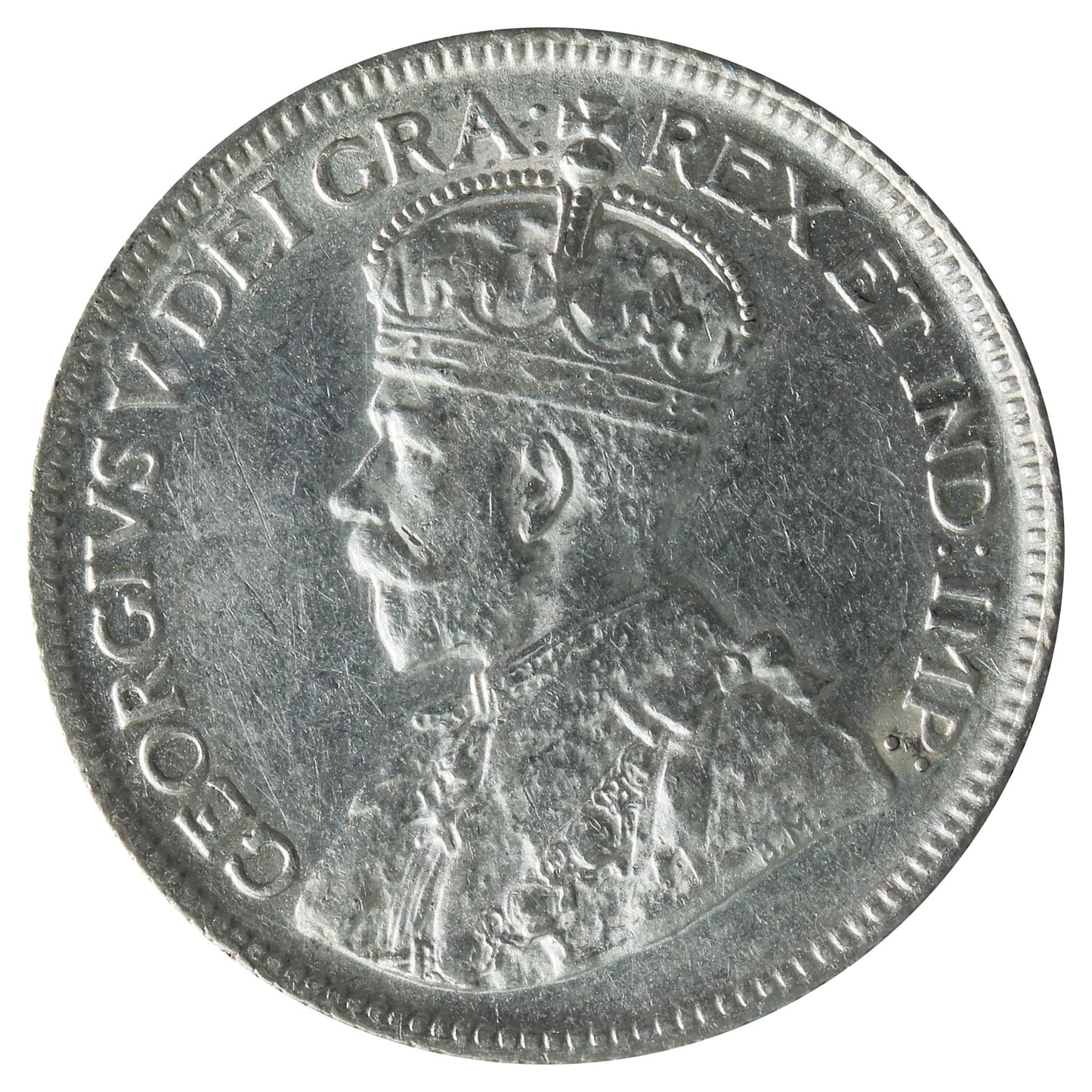 1936 Dot Canada 25-cents ICCS Certified VF30
