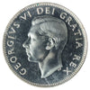 1951 Low Relief Canada 25-cents ICCS Certified PL65