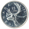 1951 Low Relief Canada 25-cents ICCS Certified PL65