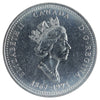 1992 NWT Rotated Dies 180 Degrees Canada 25-cents ICCS Certified MS64