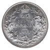 1911 Canada 25-cents ICCS Certified MS-63 (XQL 201)