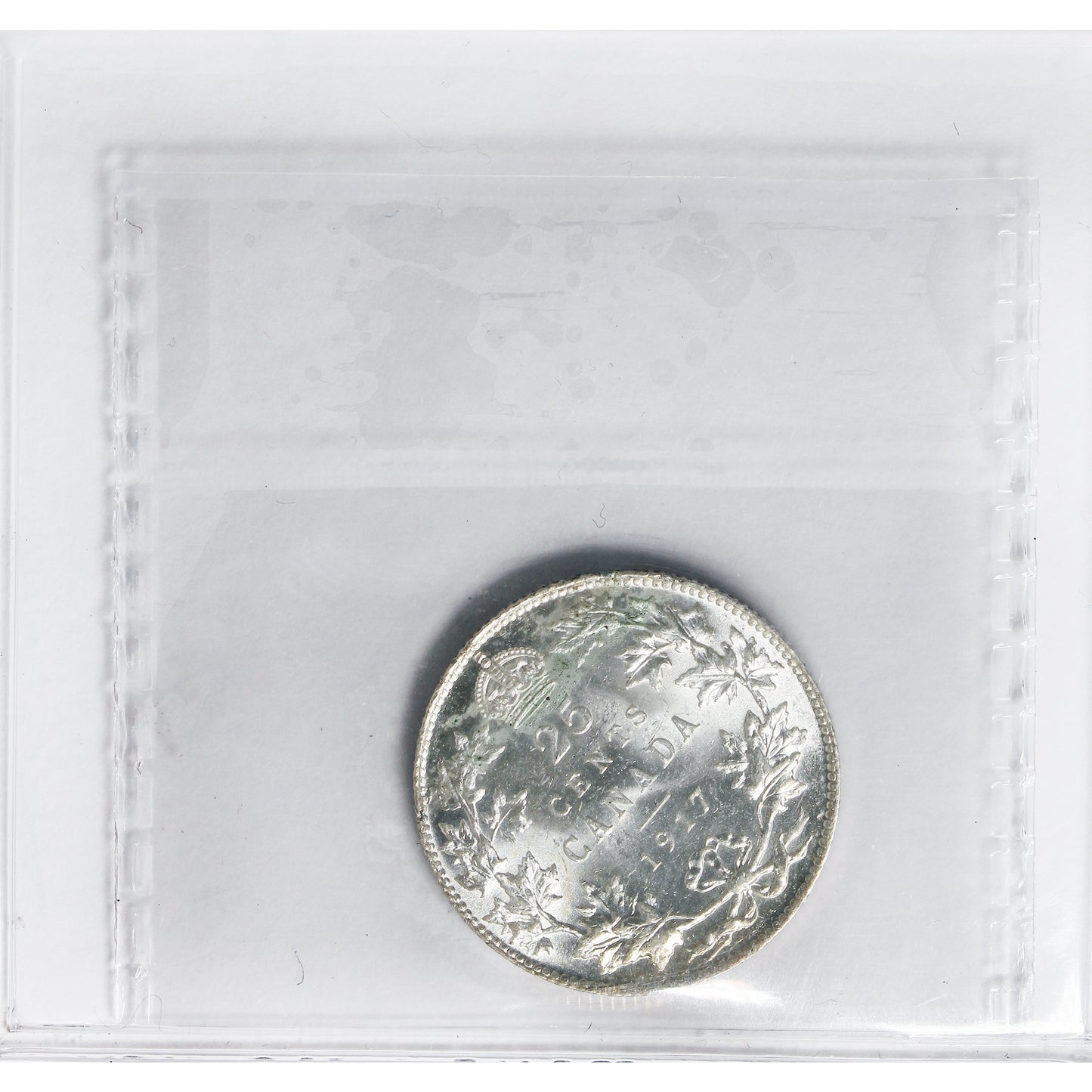 1917 Canada 25-cents ICCS Certified MS63 (CB 512)