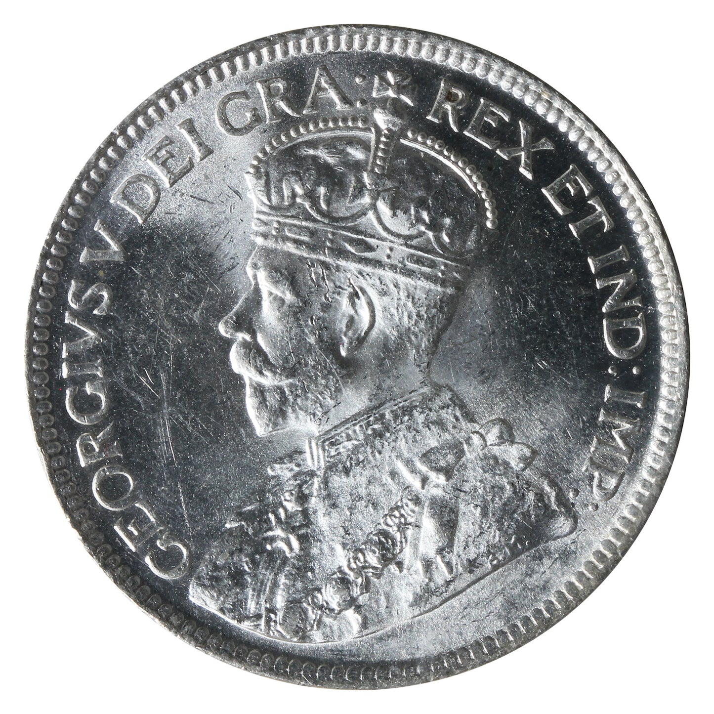 1917 Canada 25-cents ICCS Certified MS63 (CB 512)