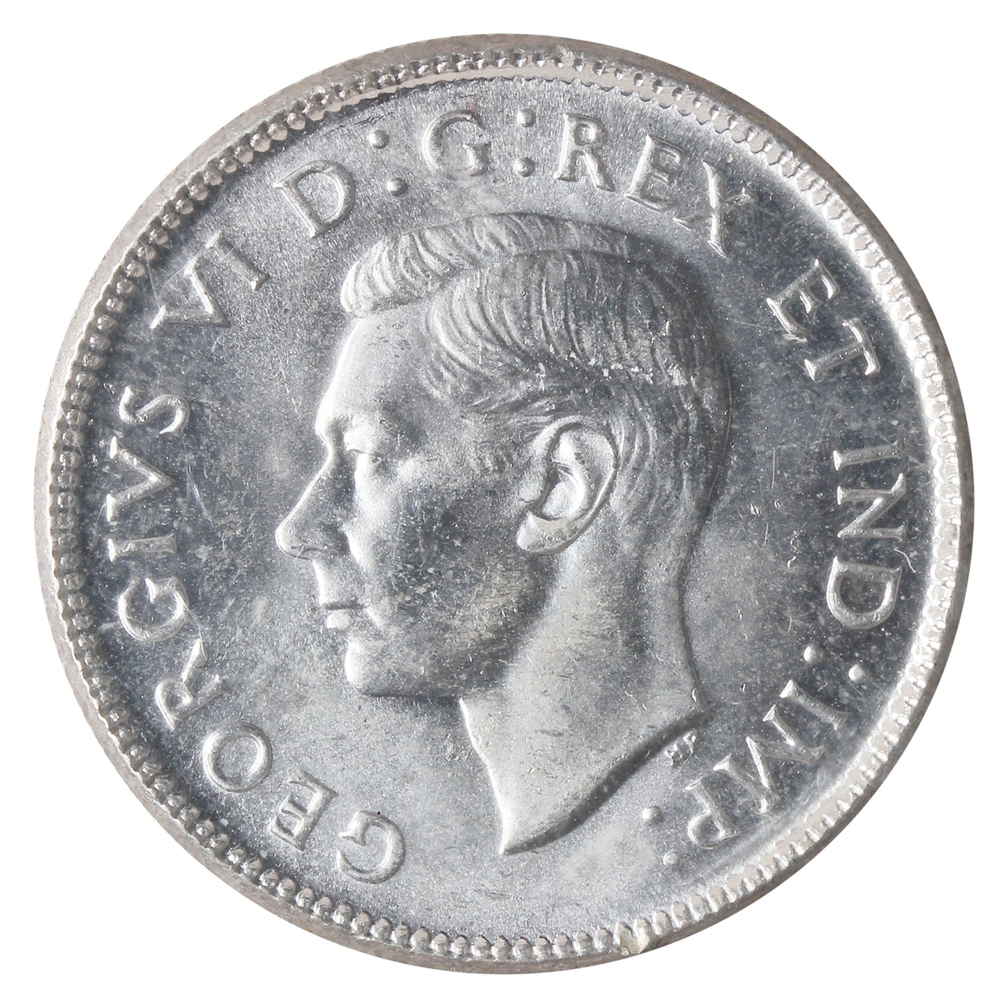 1945 Canada 25-cents ICCS Certified MS65 (XU 270)