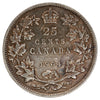 1904 Canada 25-cents F-VF (F15) $