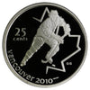 2007 Ice Hockey Canada 25-cents Silver Proof