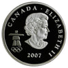 2007 Ice Hockey Canada 25-cents Silver Proof