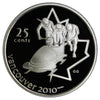 2008 Bobsleigh Canada 25-cents Silver Proof