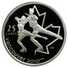 2008 Figure Skating Canada 25-cents Silver Proof