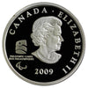 2009 Sledge Hockey Canada 25-cents Silver Proof