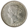 1883H Canada 25-cents Almost Uncirculated (AU50) $
