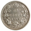 1899 Canada 25-cents VF-EF (VF30) $