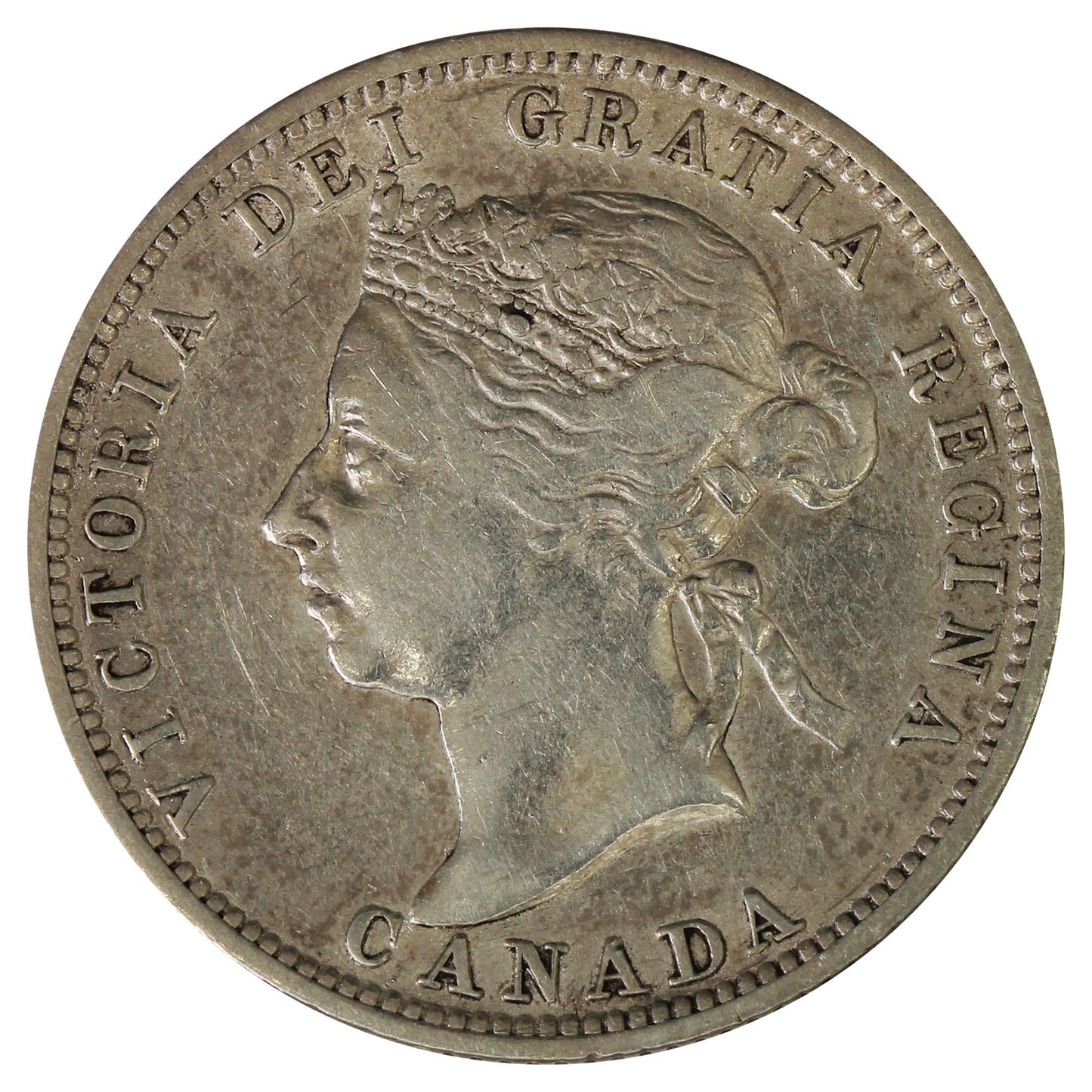 1899 Canada 25-cents VF-EF (VF30) $
