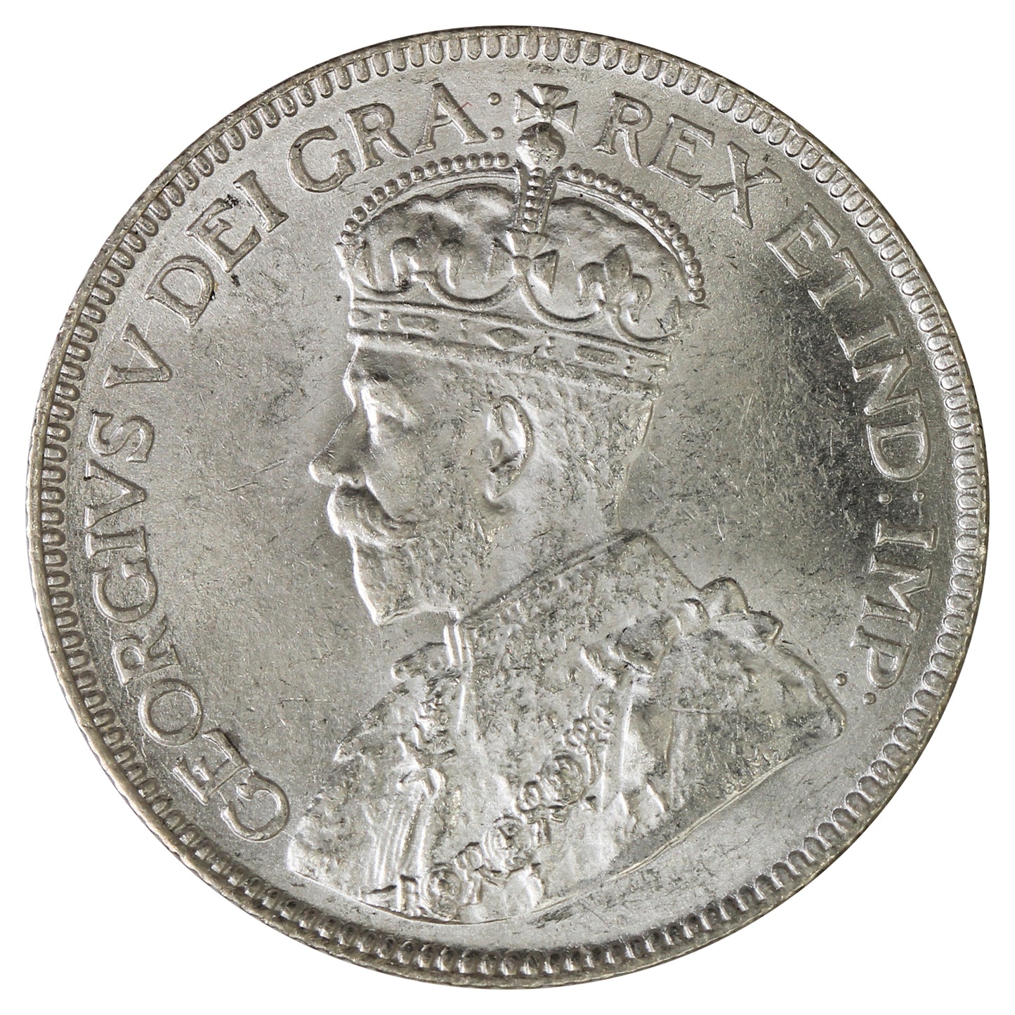 1912 Canada 25-cents Uncirculated (MS60) $