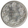 1905 Canada 25-cents ICCS Certified AU50