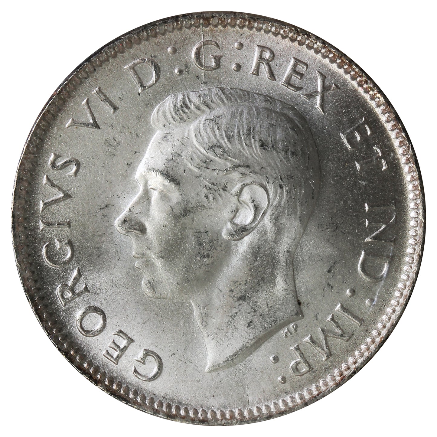 1943 Canada 25-cents ICCS Certified MS65 (XOF 775)