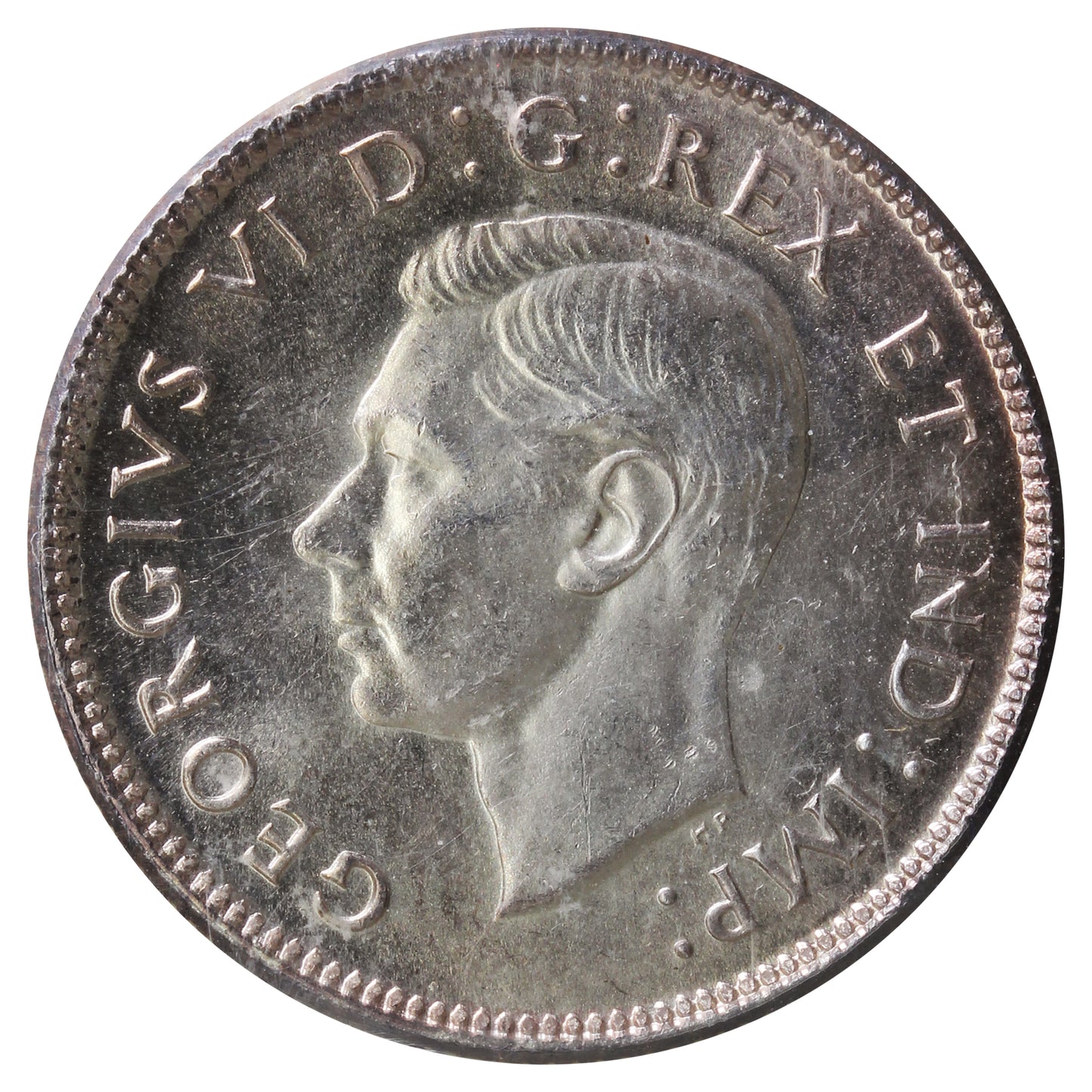 1947 Dot Canada 25-cents ICCS Certified MS64 (XEV 299)