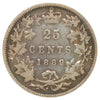 1889 Canada 25-cents Very Good (VG8) $