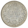 1914 Canada 25-cents AU-UNC (AU55) $