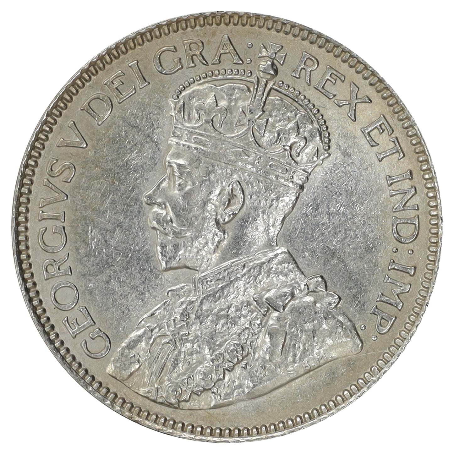 1914 Canada 25-cents AU-UNC (AU55) $