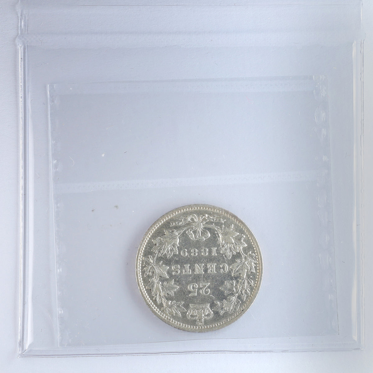 1889 Canada 25-cents ICCS Certified VF20