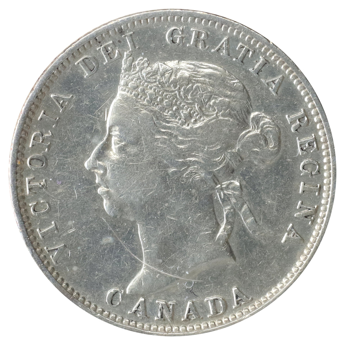 1889 Canada 25-cents ICCS Certified VF20