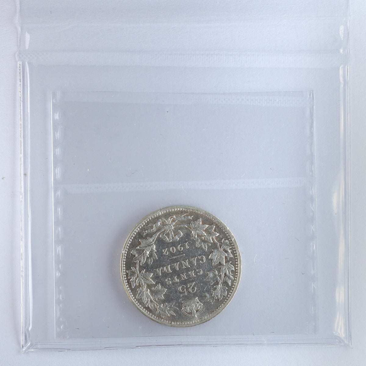 1902 Canada 25-cents ICCS Certified VF30