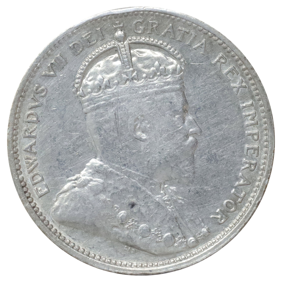 1904 Canada 25-cents ICCS Certified EF40