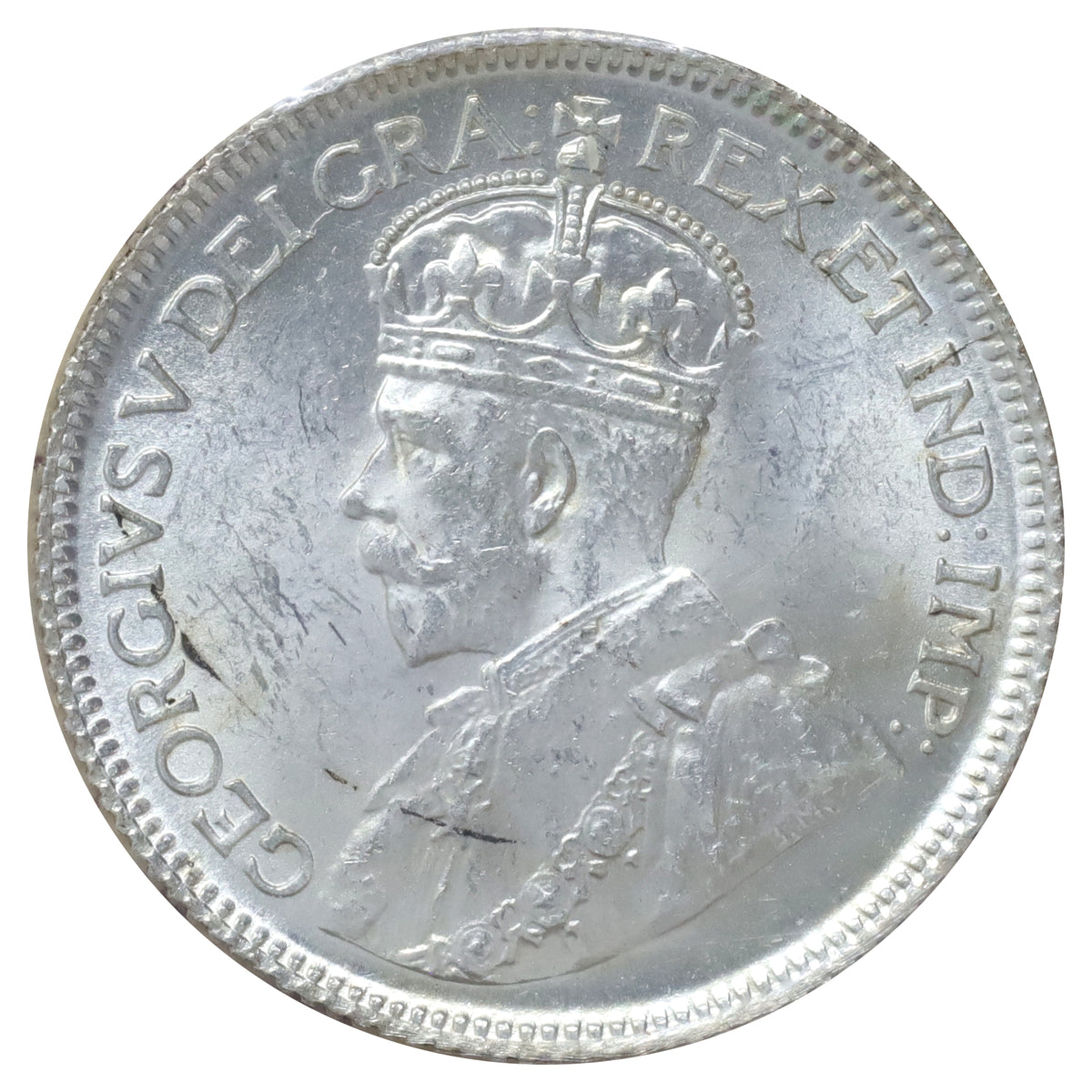1936 Bar Canada 25-cents ICCS Certified MS63 (XHI 246)