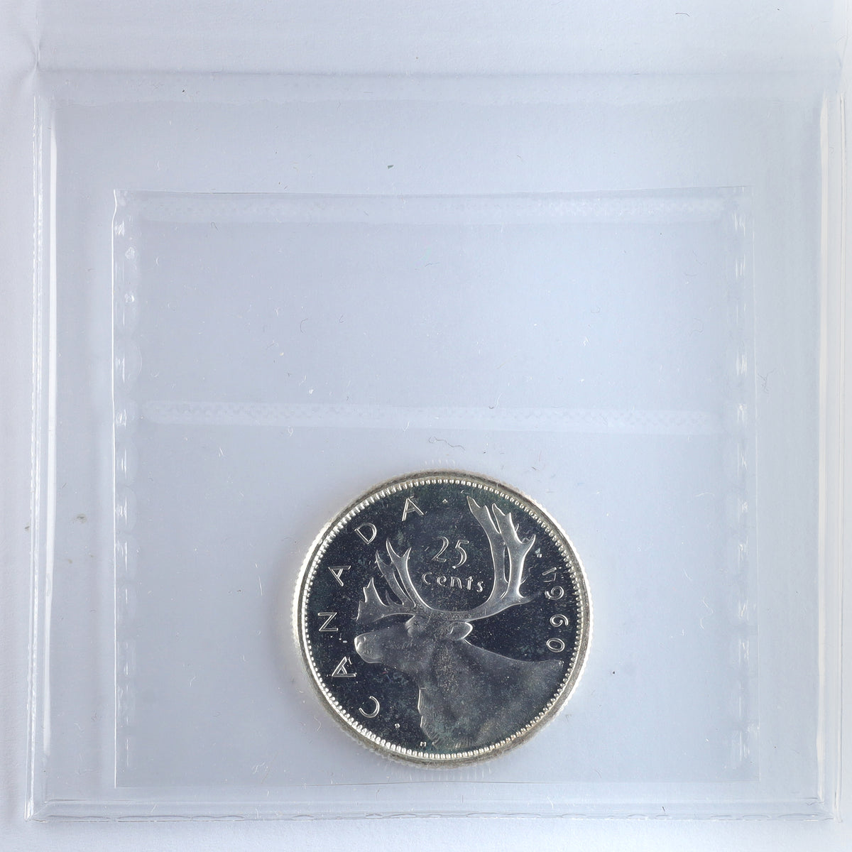 1960 Canada 25-cents ICCS Certified PL67 Heavy Cameo