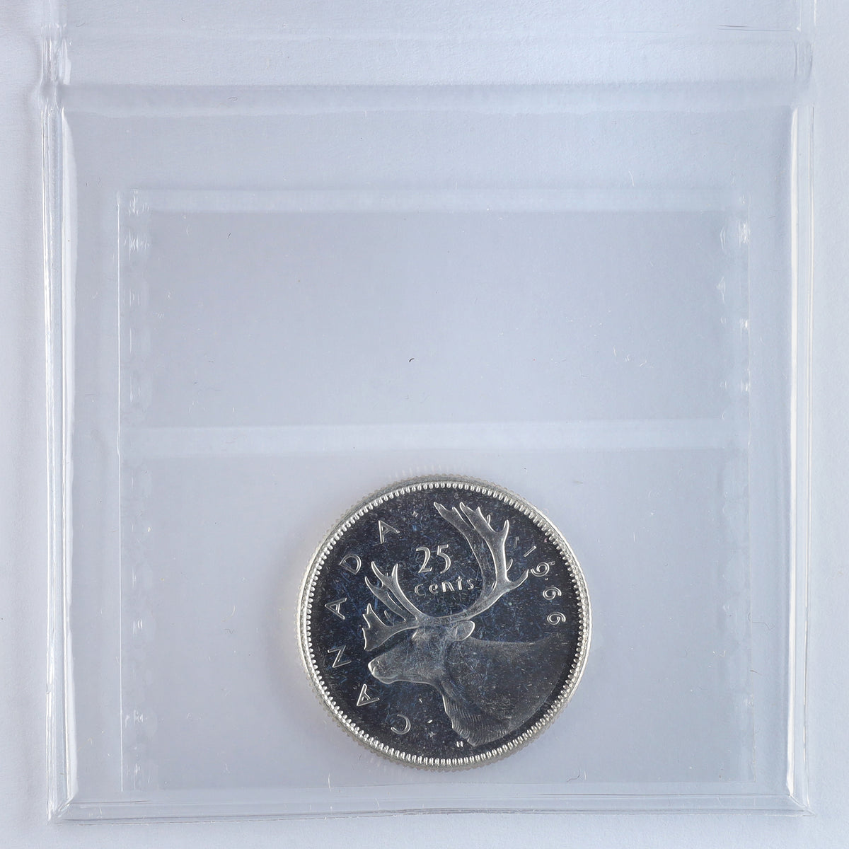 1966 Canada 25-cents ICCS Certified PL67 Cameo